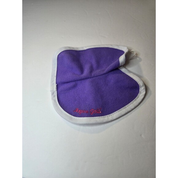 Fisher Price Loving Family Aspen Gold Horse Saddle Purple and White - Picture 2 of 3